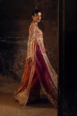 Stitched Festive Embroidered Net Suit
