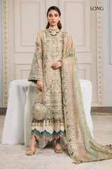 EMBROIDERED CHIFFON CH12-04