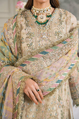 EMBROIDERED CHIFFON CH12-04